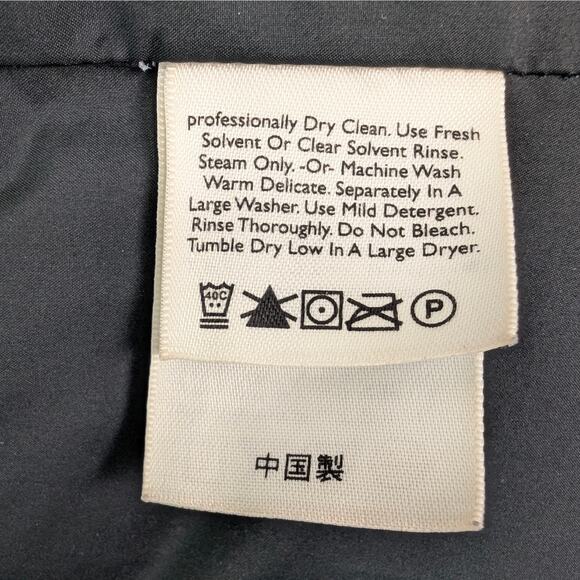 Eddie Bauer Goose Down Insulated Quilted Puffer Vest Cabincore Gorp Black Small - Picture 11 of 14